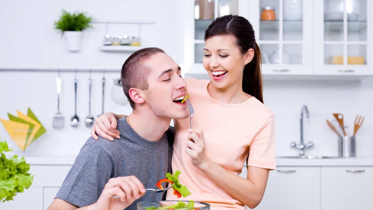 Gesundes Essen für die Potenz